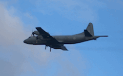 Hercules surveillance plane