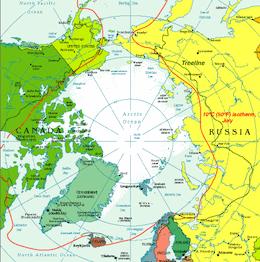 Arctic Map Arctic Map