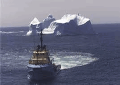 towing iceberg