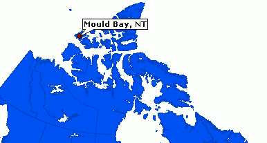 Mould Bay Map